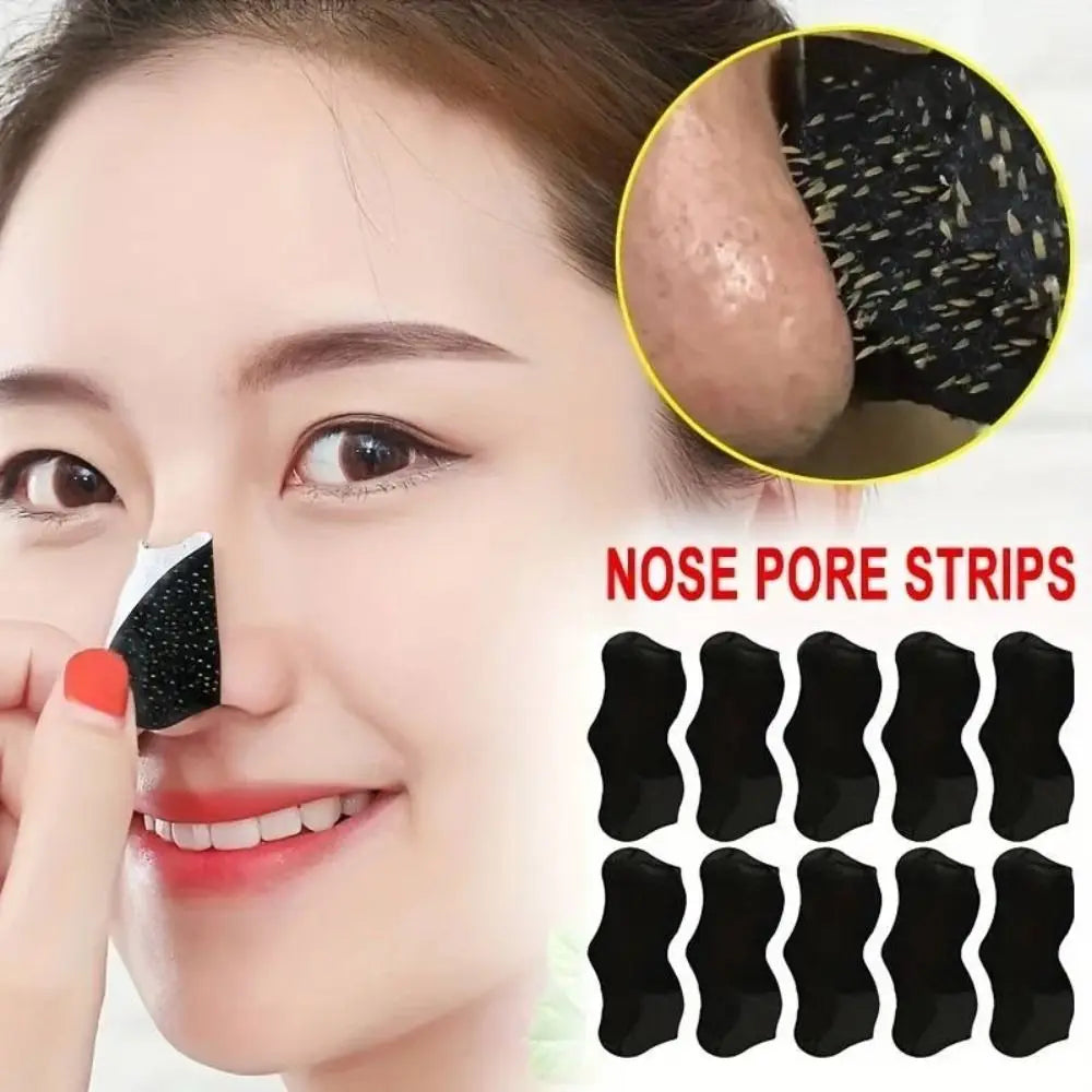 Butterfly Blackhead Nose Strips — 10-Pack Deep Pore Cleansing Patches