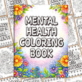 Floral Mindfulness — Mental Health Colouring Book for Adults