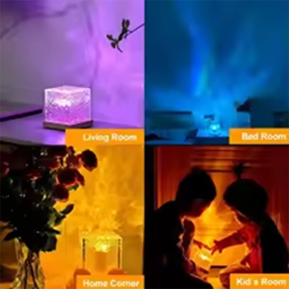 RGB Ocean Wave Night Light
