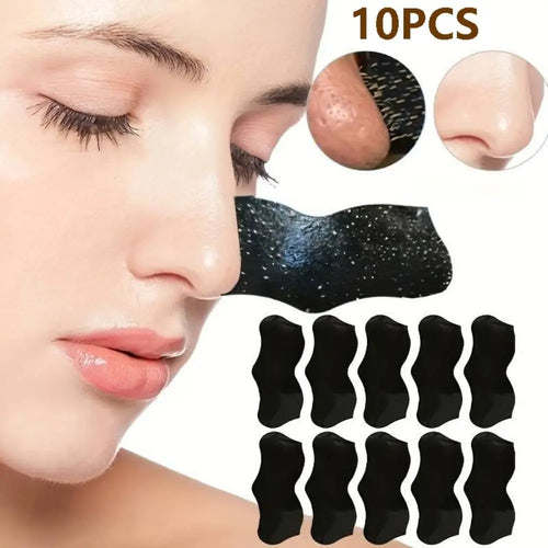 Butterfly Blackhead Nose Strips — 10-Pack Deep Pore Cleansing Patches