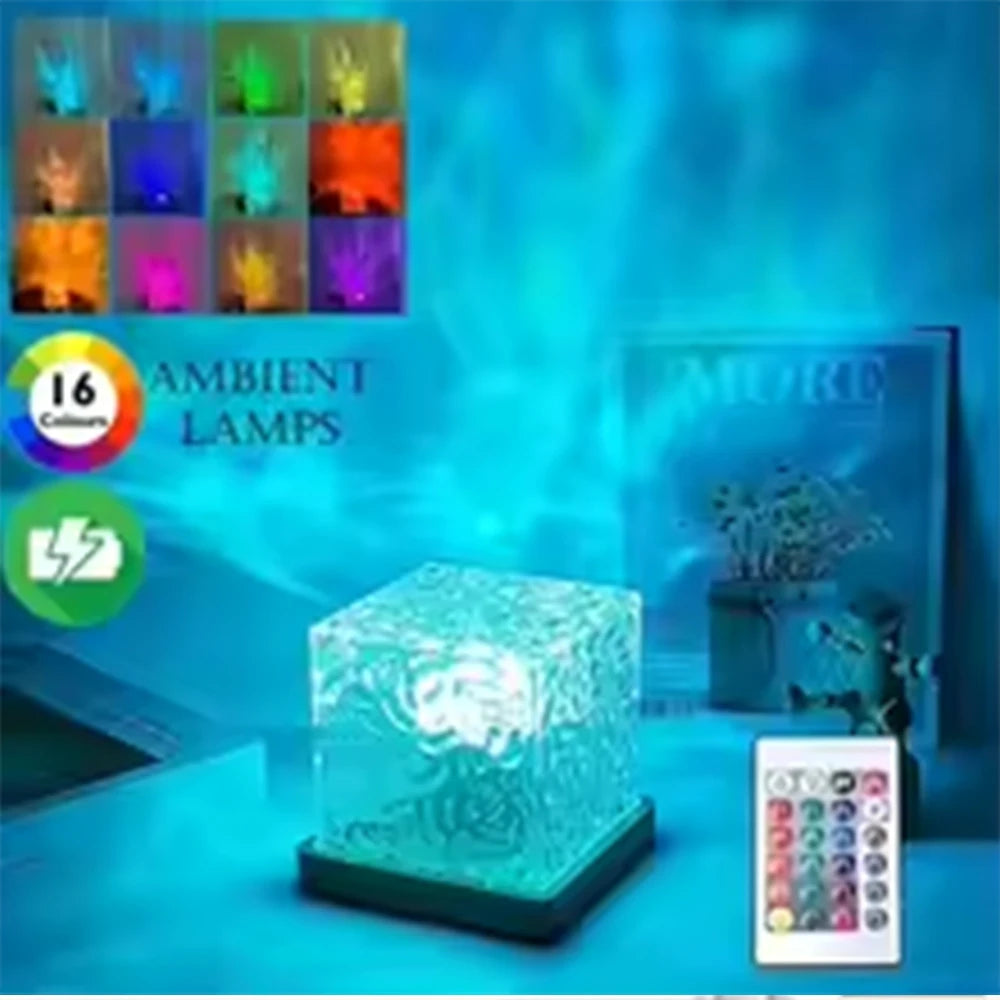 RGB Ocean Wave Night Light
